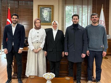 15 Nisan Şişli İlçe Milli Eğitim Müdürümüz Sevgi Yücel Hanımefendi’yi ziyaret