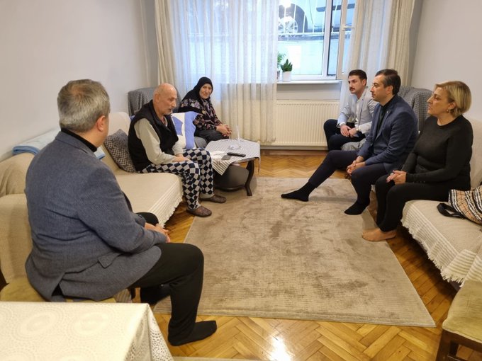 Teşkilat mensubumuz Hasan Ecel’i hanesinde ziyaret