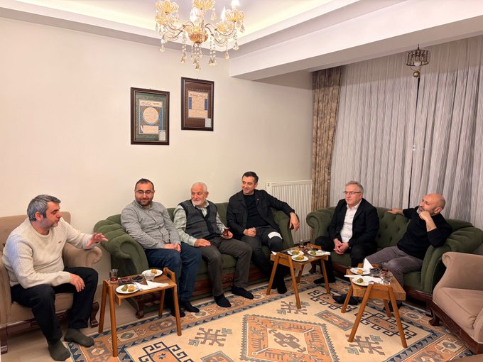 Şaban Yiğit ve ailesini evlerinde ziyaret