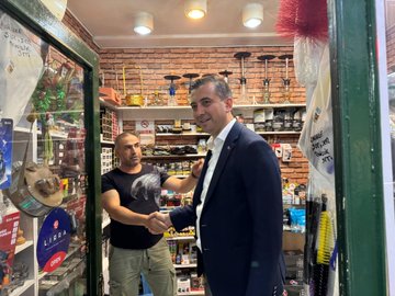 Feriköy Semt Pasajı’nı ziyareti