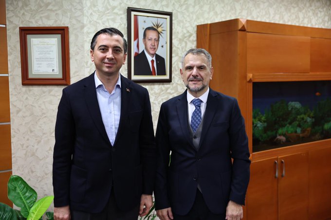 Bayrampaşa Belediye Başkan Vekilimiz Sn. İbrahim Akın’a hayırlı olsun ziyareti