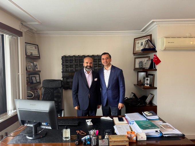 Geçmiş Dönem Yönetim Kurulu Üyemiz Av. Fatih Tercan’ı ziyaret