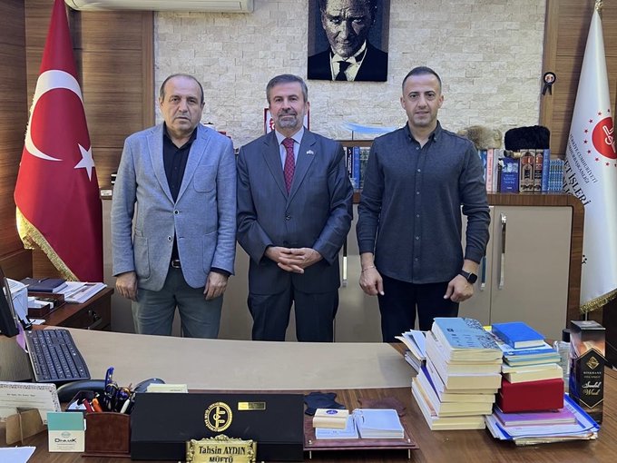 Şişli Müftüsü Sayın Tahsin Aydın’ı ziyaret