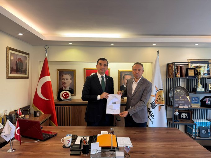 Sn. Serkan Sokur'ı ilçemizde ağırladık