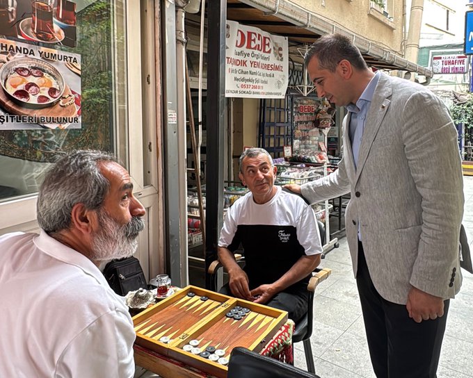 1 Temmuz Mecidiyeköy Mahallesi Esnaf Ziyareti