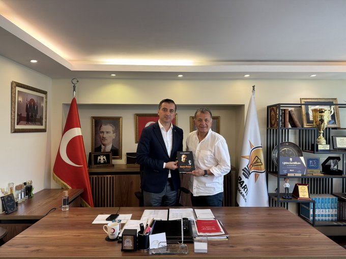 Yavuz Değirmenci’yi ilçe başkanlığımızda ağırladık