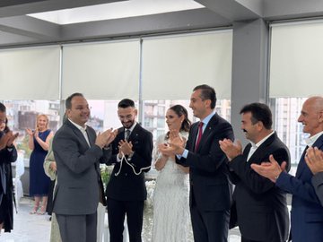 Dilara ve Atakan kardeşlerimizin nişan merasimi