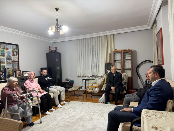 Fulya Mahalle sakinlerimizden Necati Bey ve Saniye Sarsılmaz’ı evlerinde ziyaret