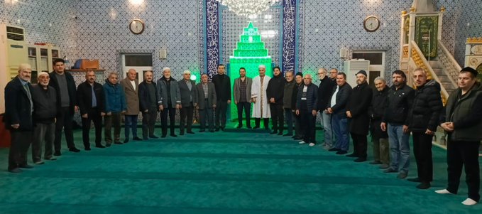 Kurtuluş Camii’nde sabah namazı