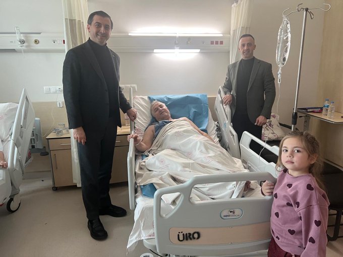 İlçe Yönetim Kurulu Üyemiz Ali Fuat Vardar’a geçmiş olsun ziyareti