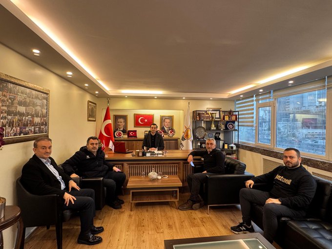 Kulüpler Birliği Başkanı Ali Karaman ve Bomonti Spor Kulübü Başkanı Ayhan Görmüş’ü ağırladık