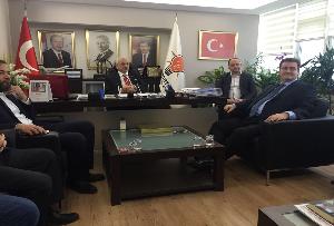 Gn. Merkez İstanbul İl sorumlumuz Sn Ahmet Yeni beyefendiyi ilçemizde ağırladık