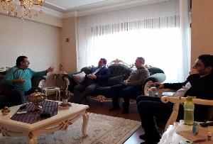 Şişli Rizeliler Dernek Başkanı Mehmet Ali Atasoya Geçmiş olsun ziyareti