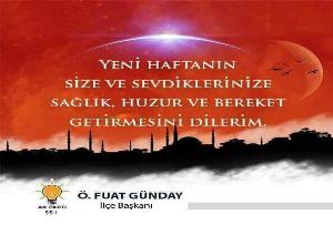 Yeni Haftanın Size ve Sevdiklerinize ...