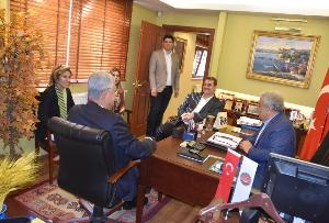 AB ESKİ BAKANIMIZ VOLKAN BOZKIR, FULYA VE ONDOKUZMAYIS'TA